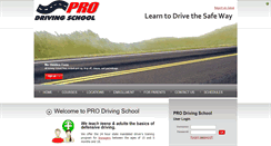 Desktop Screenshot of pro1driver.com